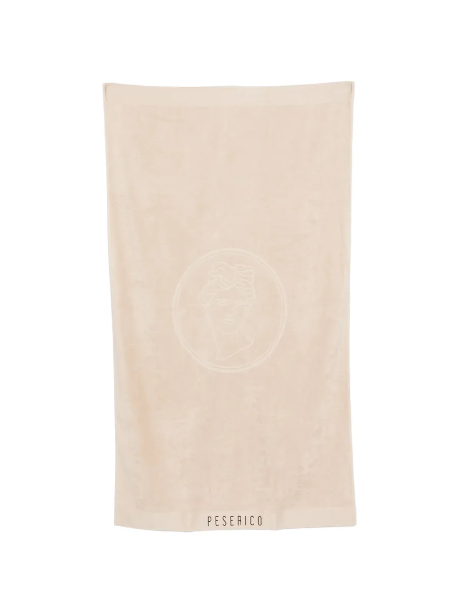 logo-embroidered towel 2