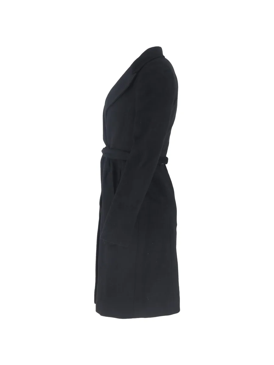 single-breasted belted coat 6