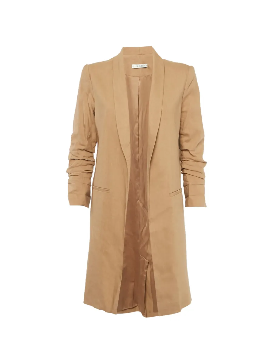 Muriel open-front coat 2