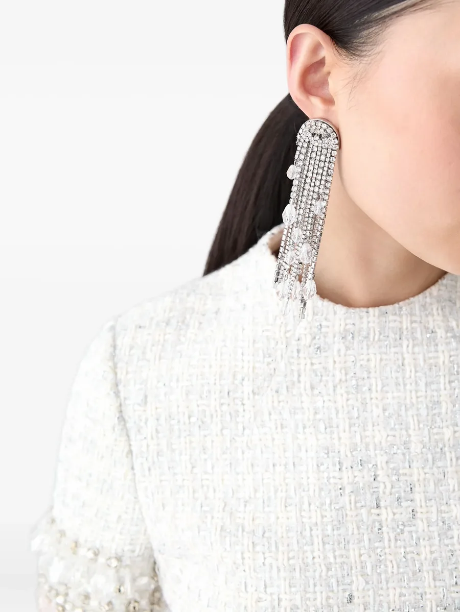 серьги Teardrop Tassel 4