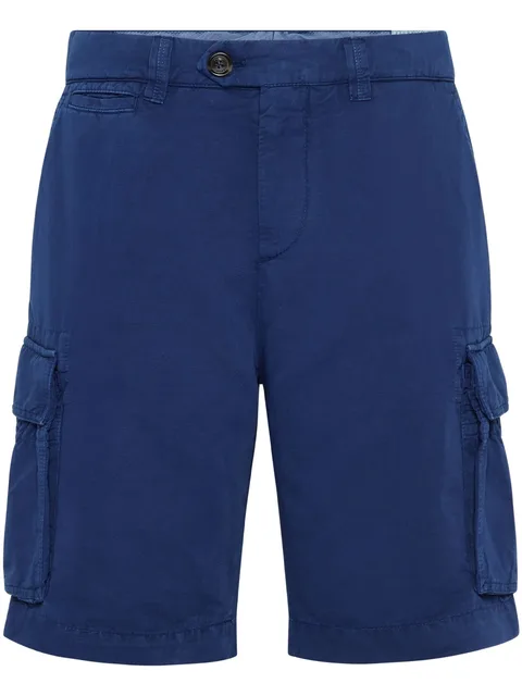 mid-rise cargo shorts