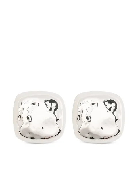квадратные серьги