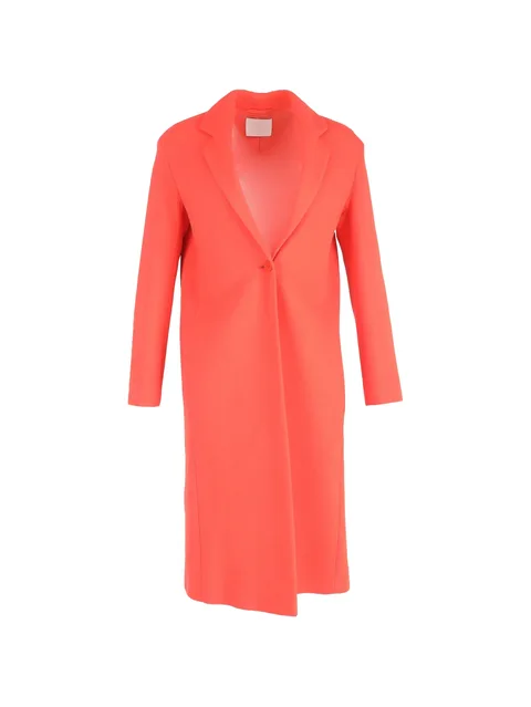 single-breasted coat