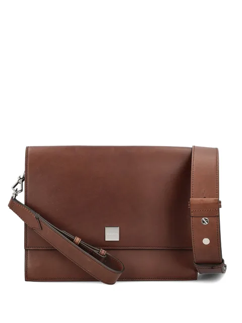 BIANCAROUGHM leather crossbody bag