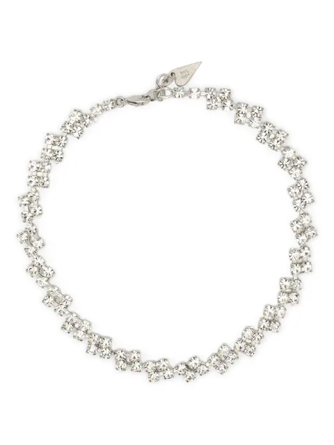 crystal-embellished necklace