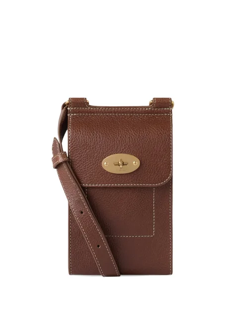 mini Antony grained-leather messenger bag