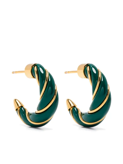 mini Diana twisted earrings