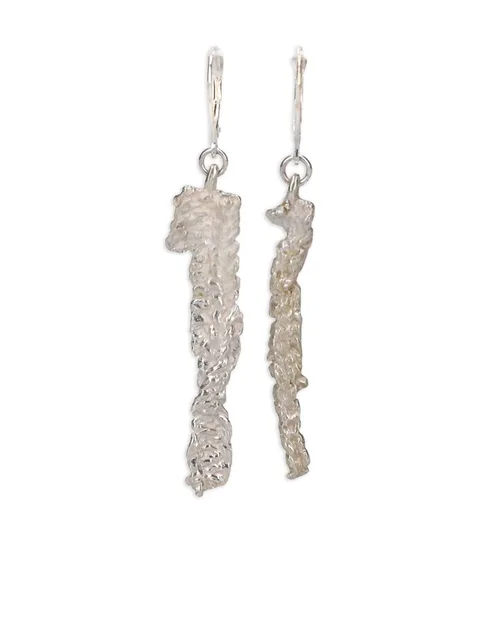 серьги Casted Knit