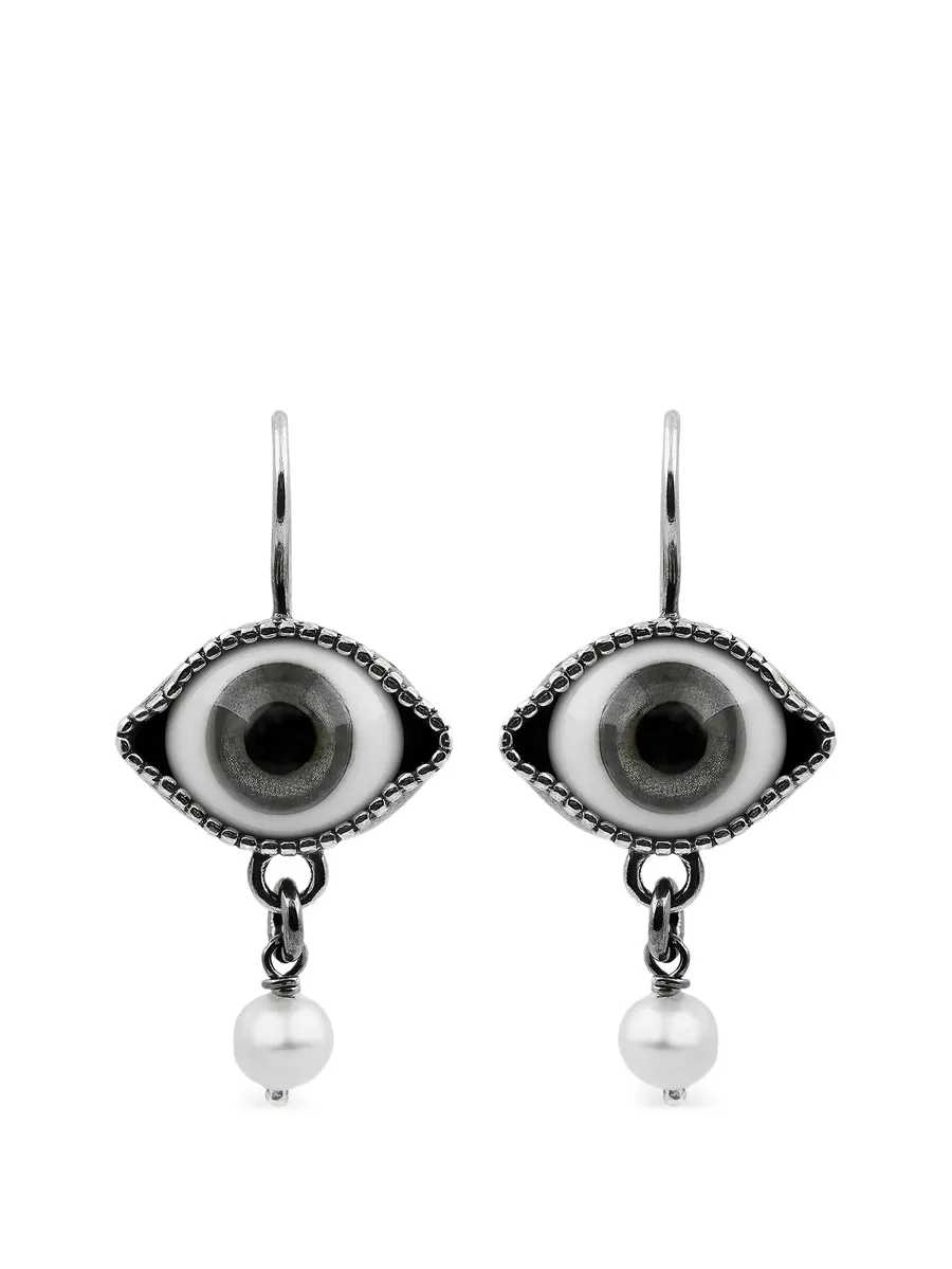 серьги-подвески Eye 2