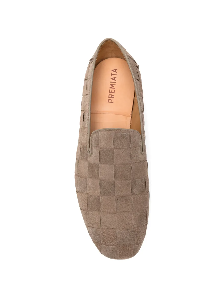 braided suede loafers 7