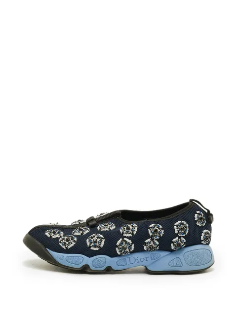 Fusion crystal-embellished sneakers