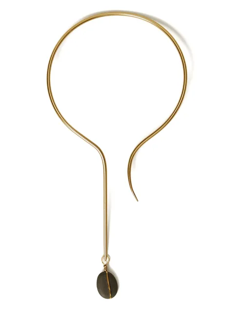 asymmetrical-design necklace