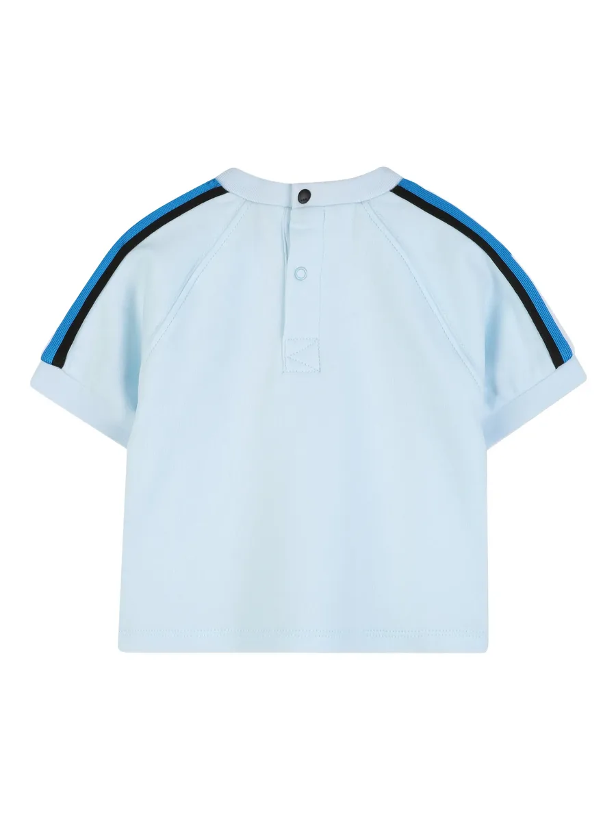logo-waistband shorts set 8