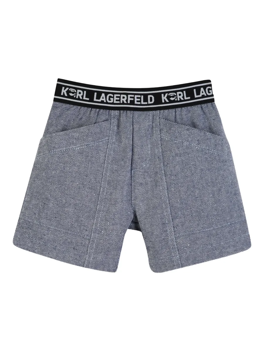 logo-waistband shorts set 10