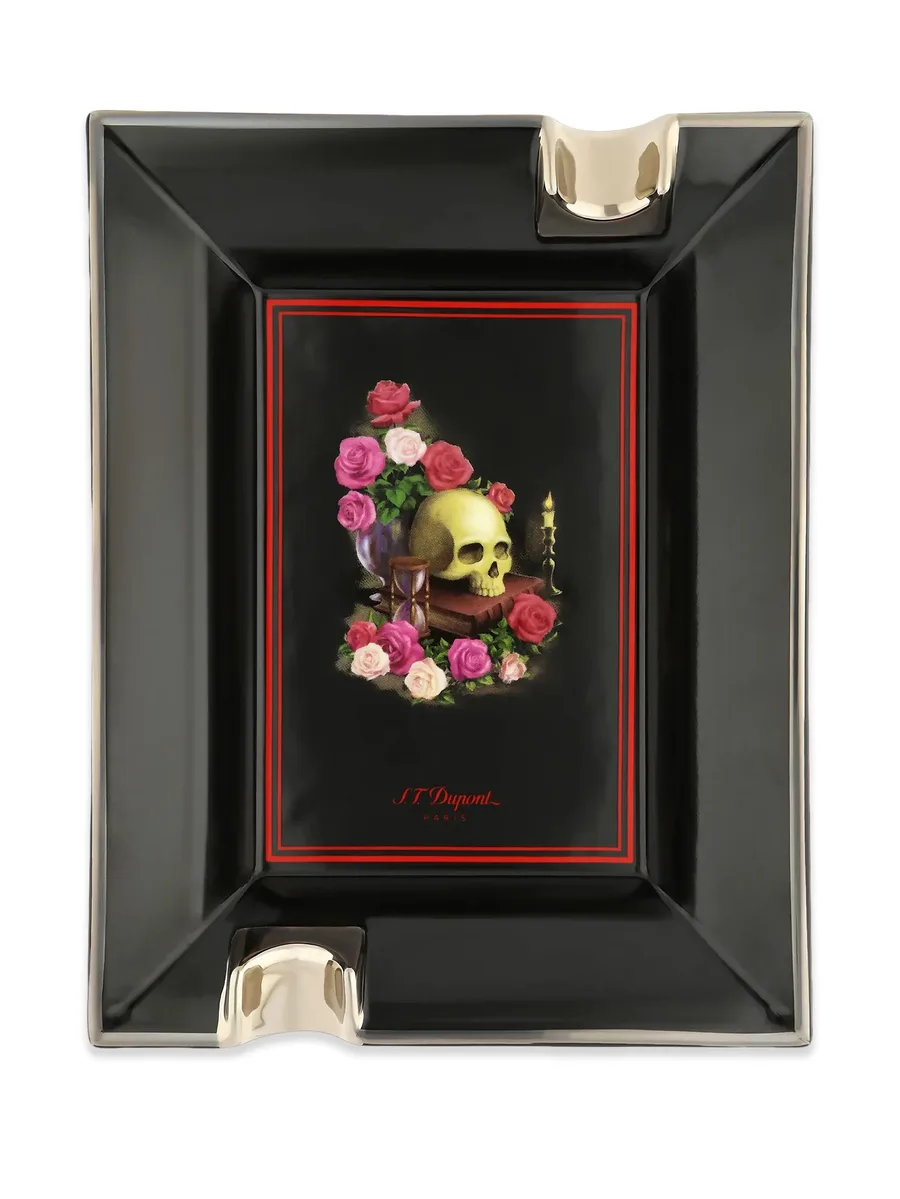 фарфоровая пепельница Memento Mori (22 x 17 см) 4
