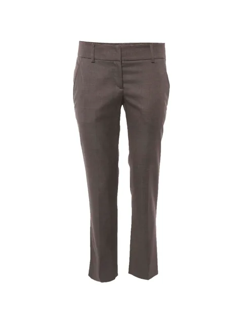 straight-fit trousers