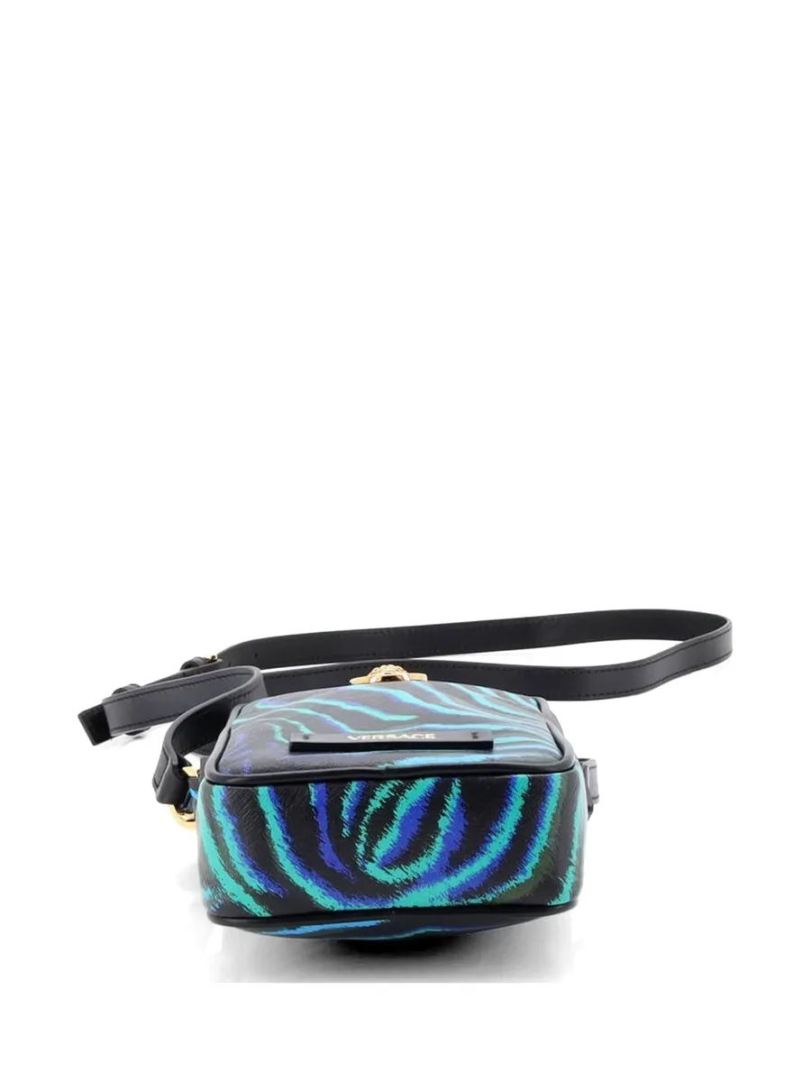 сумка через плечо Medusa Biggie Pouch Printed Leather Micro с принтом 4