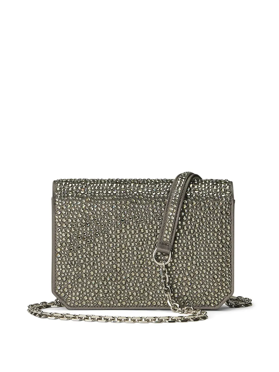 crystal-embellished satin bag 8