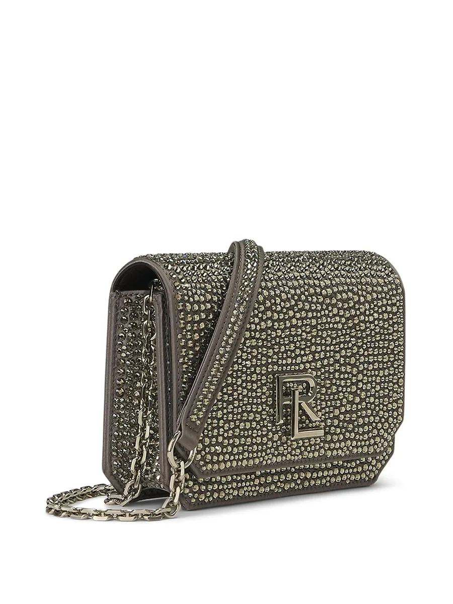 crystal-embellished satin bag 10