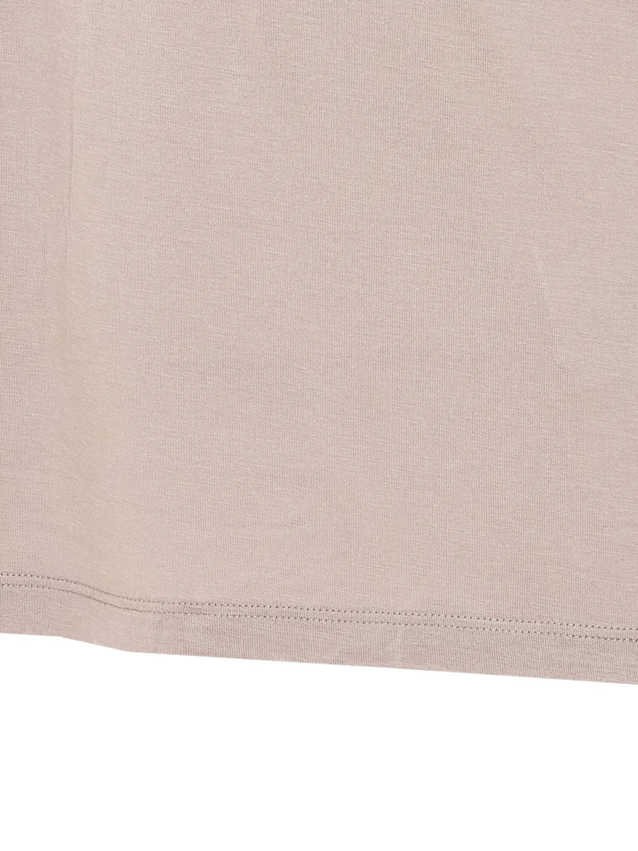 crew-neck elasticated T-shirt 5