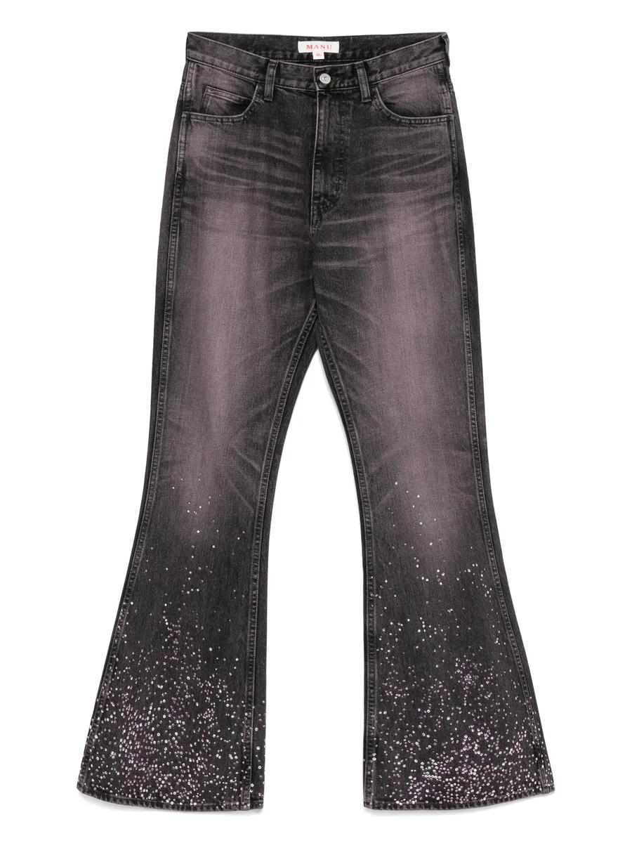 Masu Boy Stardust flared jeans 2