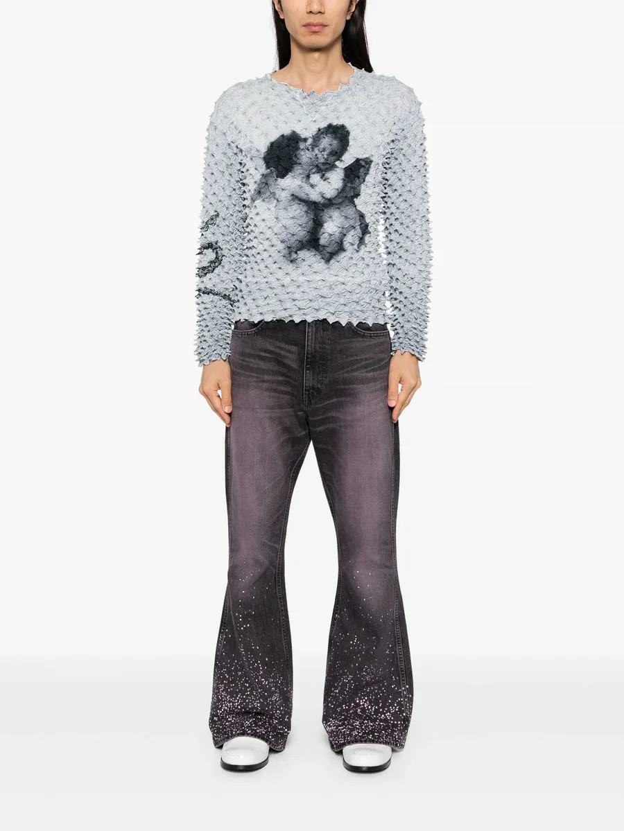 Masu Boy Stardust flared jeans 3