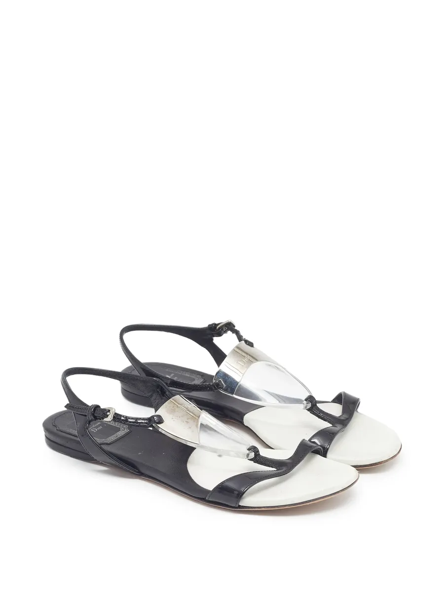thong flat sandals 10