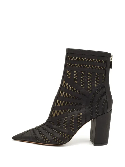 D-Naughtily mesh ankle boots