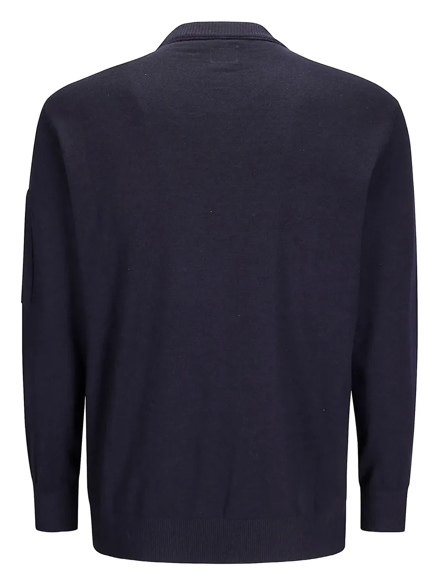 crew neck lens pocket jumper 4