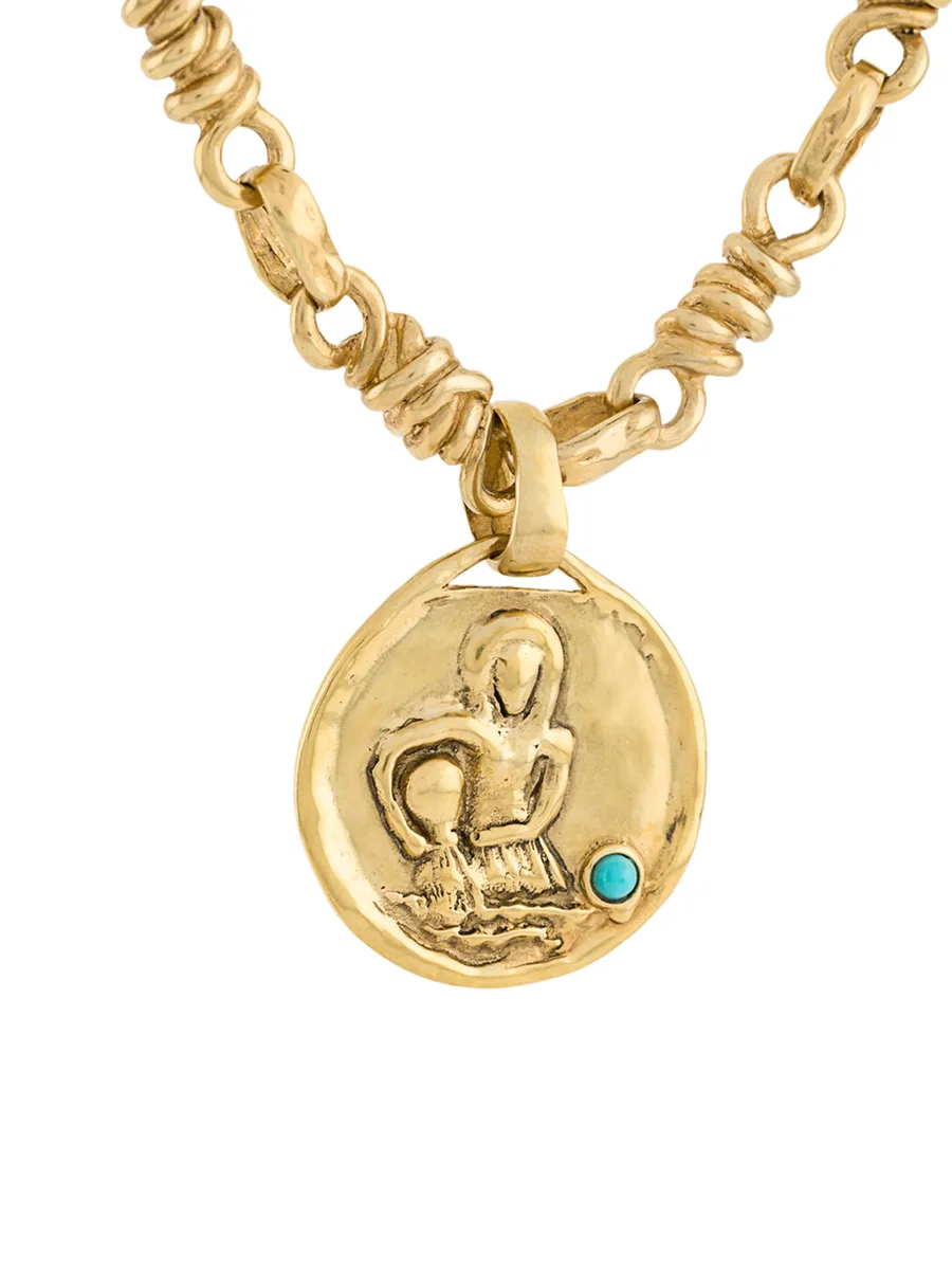 колье Talisman с подвеской Водолей 6