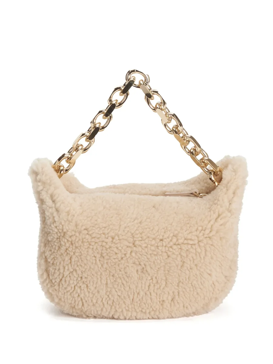 small shearling eyelet bag 5