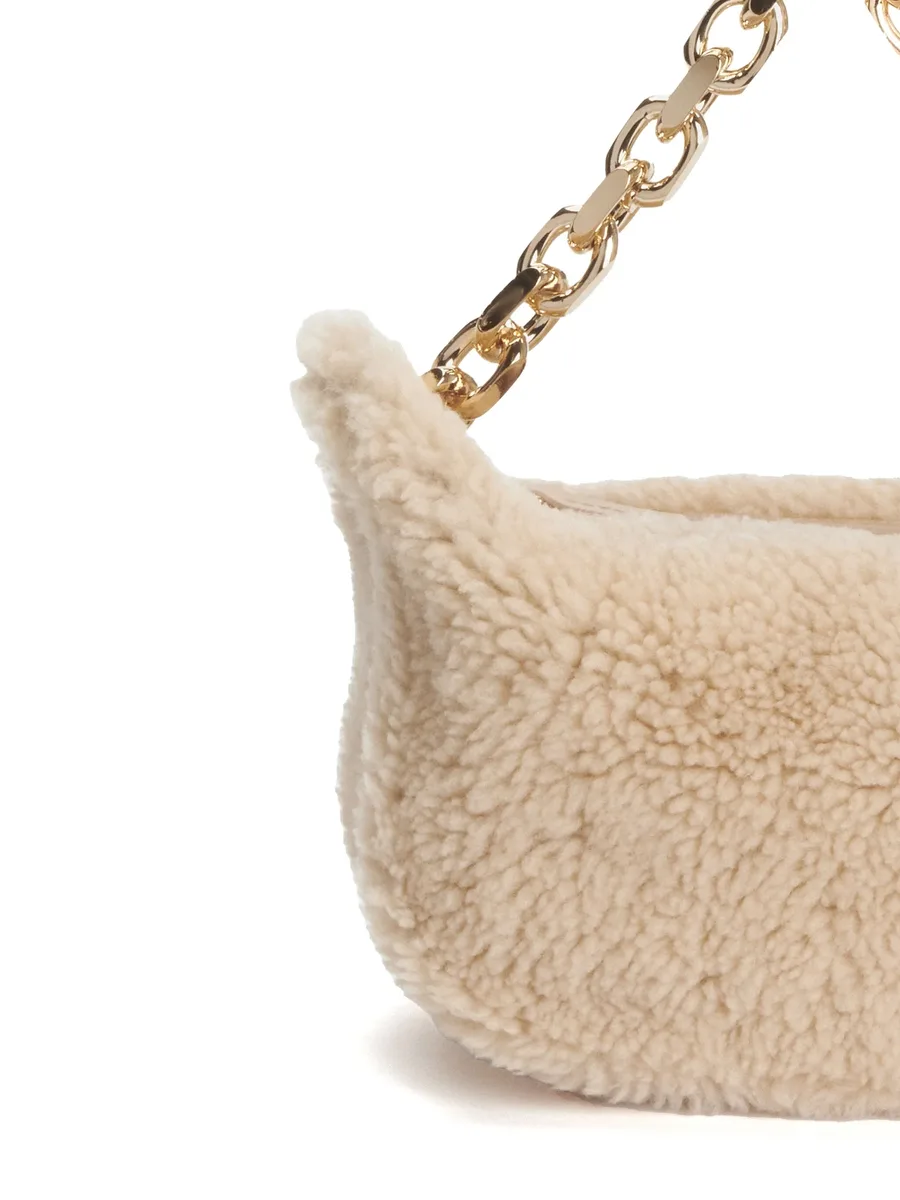 small shearling eyelet bag 9