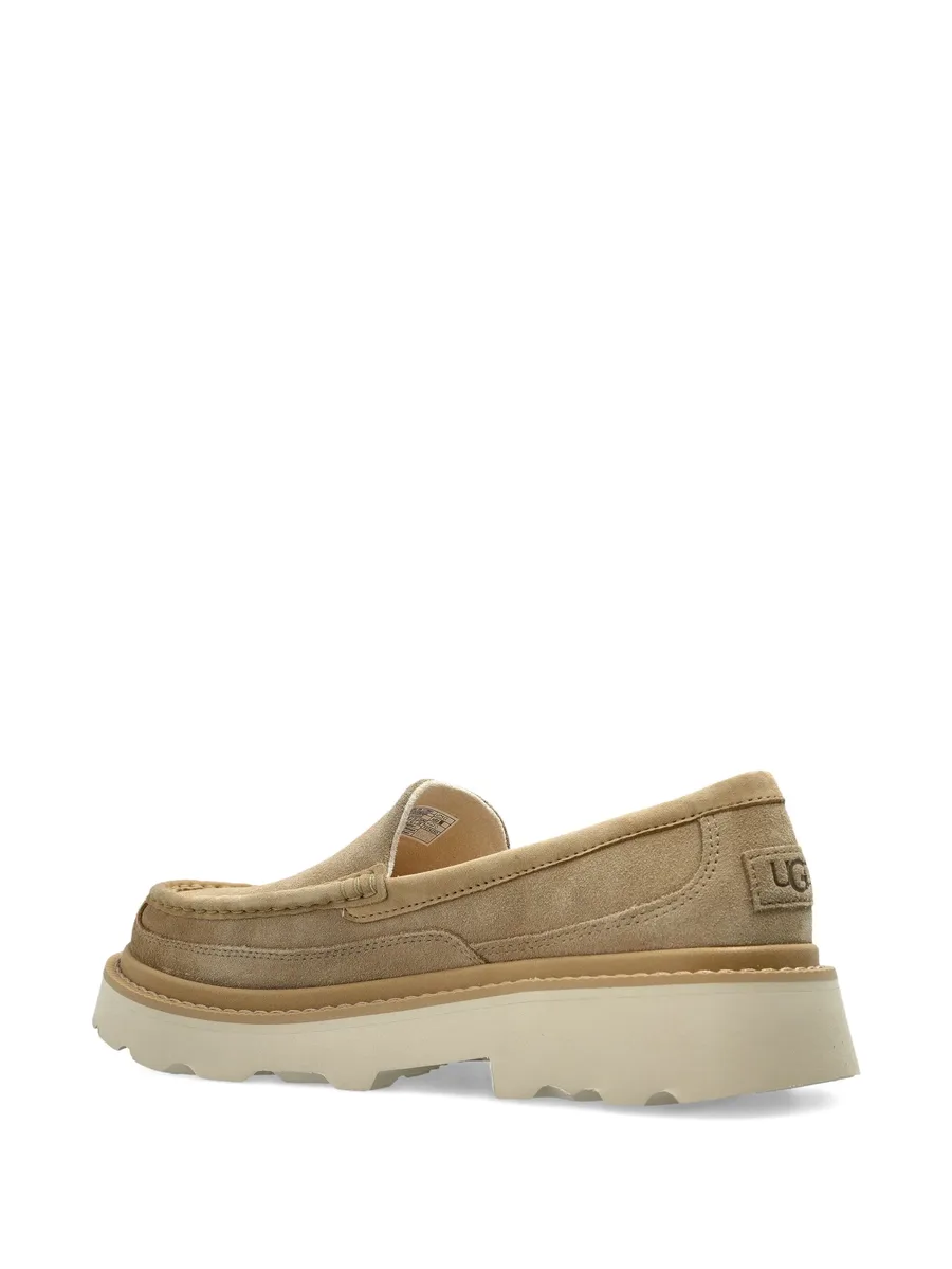 Ascot platform suede loafers 8