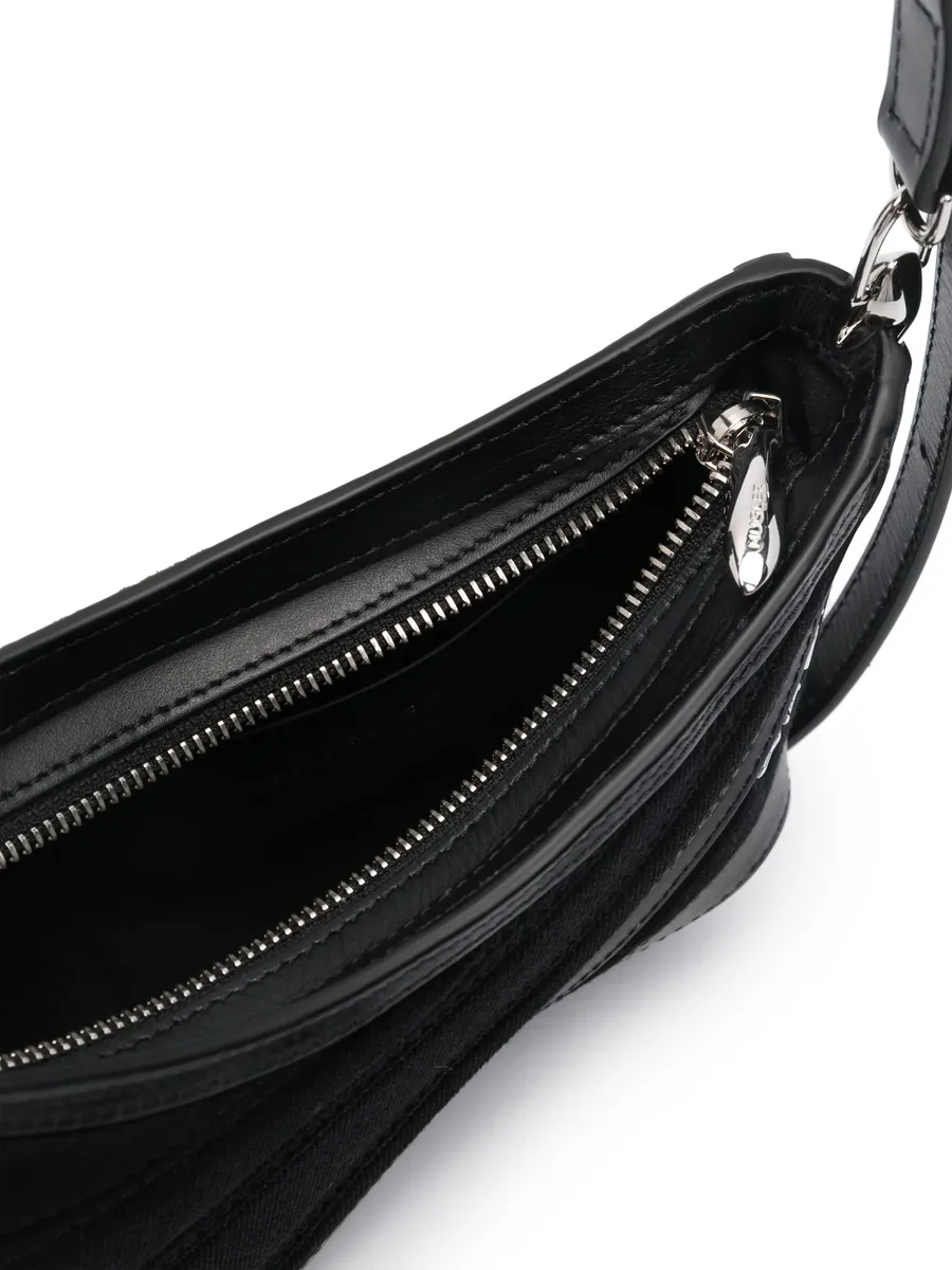 embossed Spiral Curve 01 shoulder bag 5