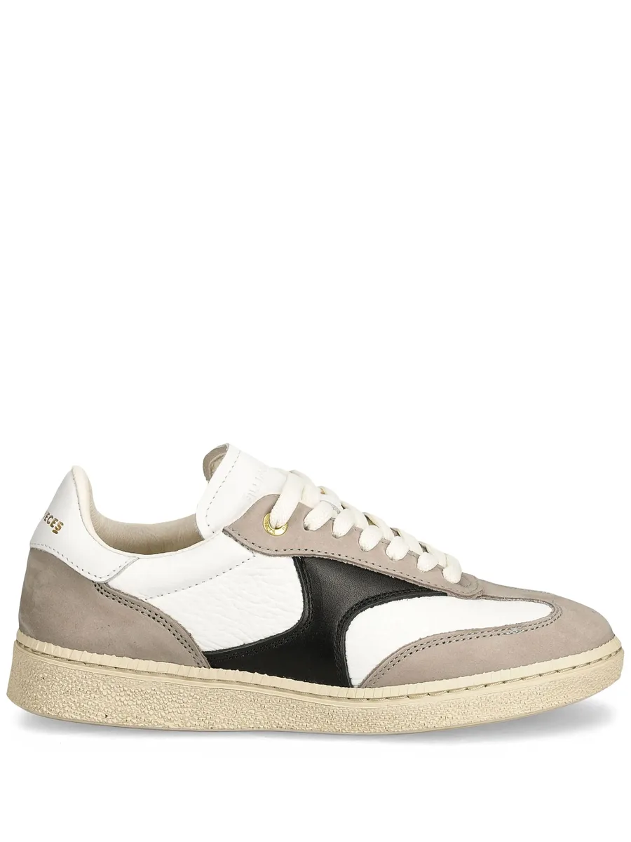 panelled design trainers 1