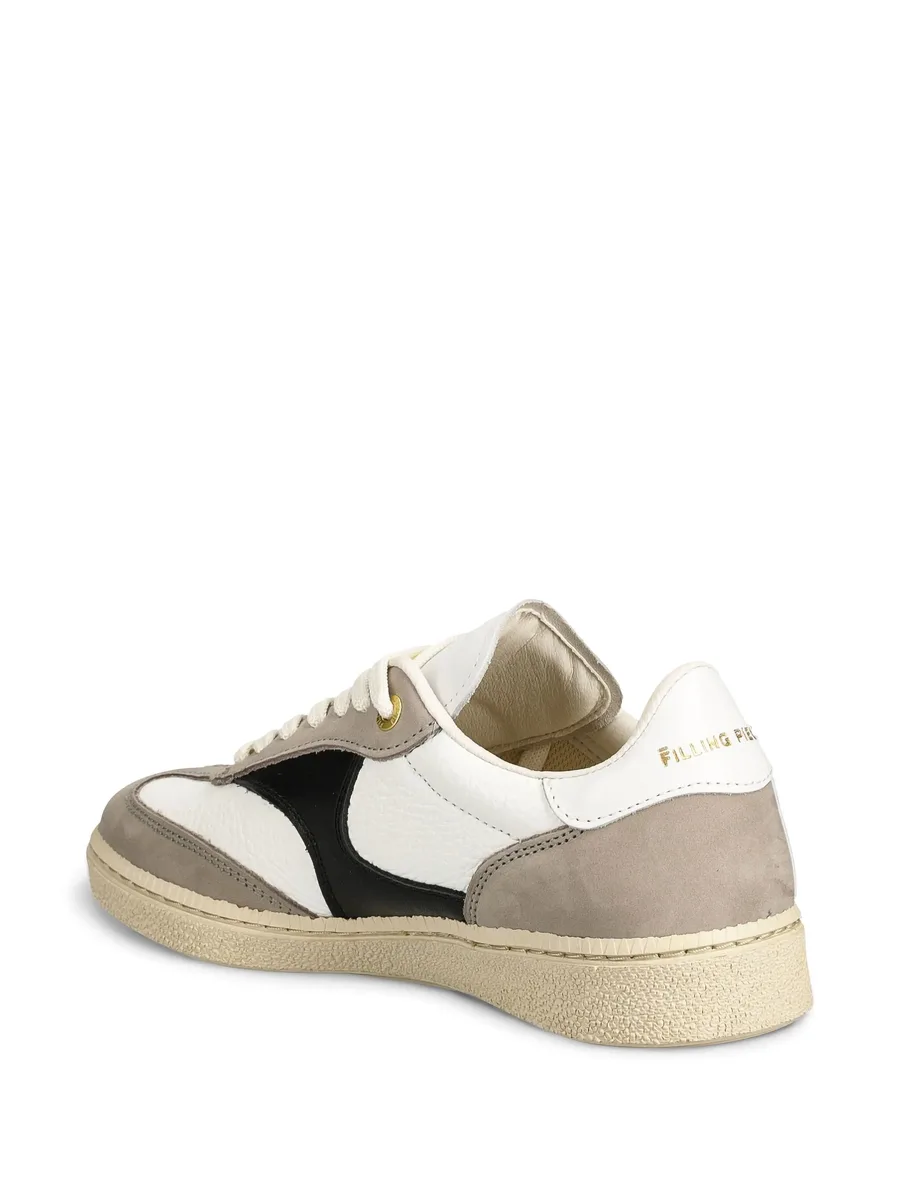 panelled design trainers 5
