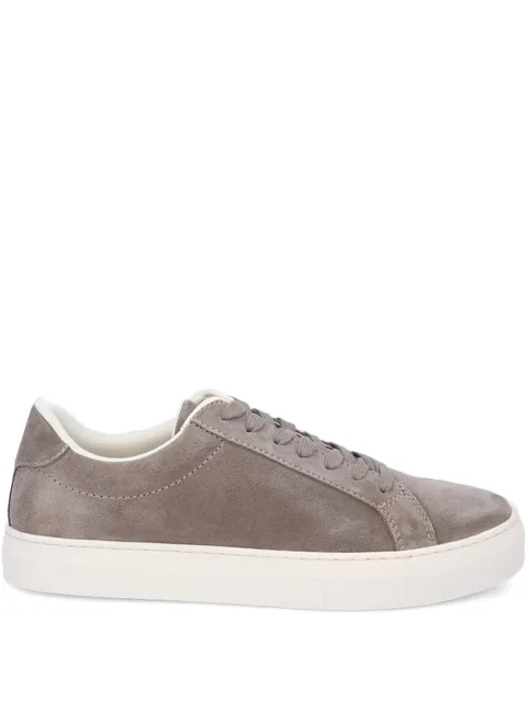 suede low-top sneakers