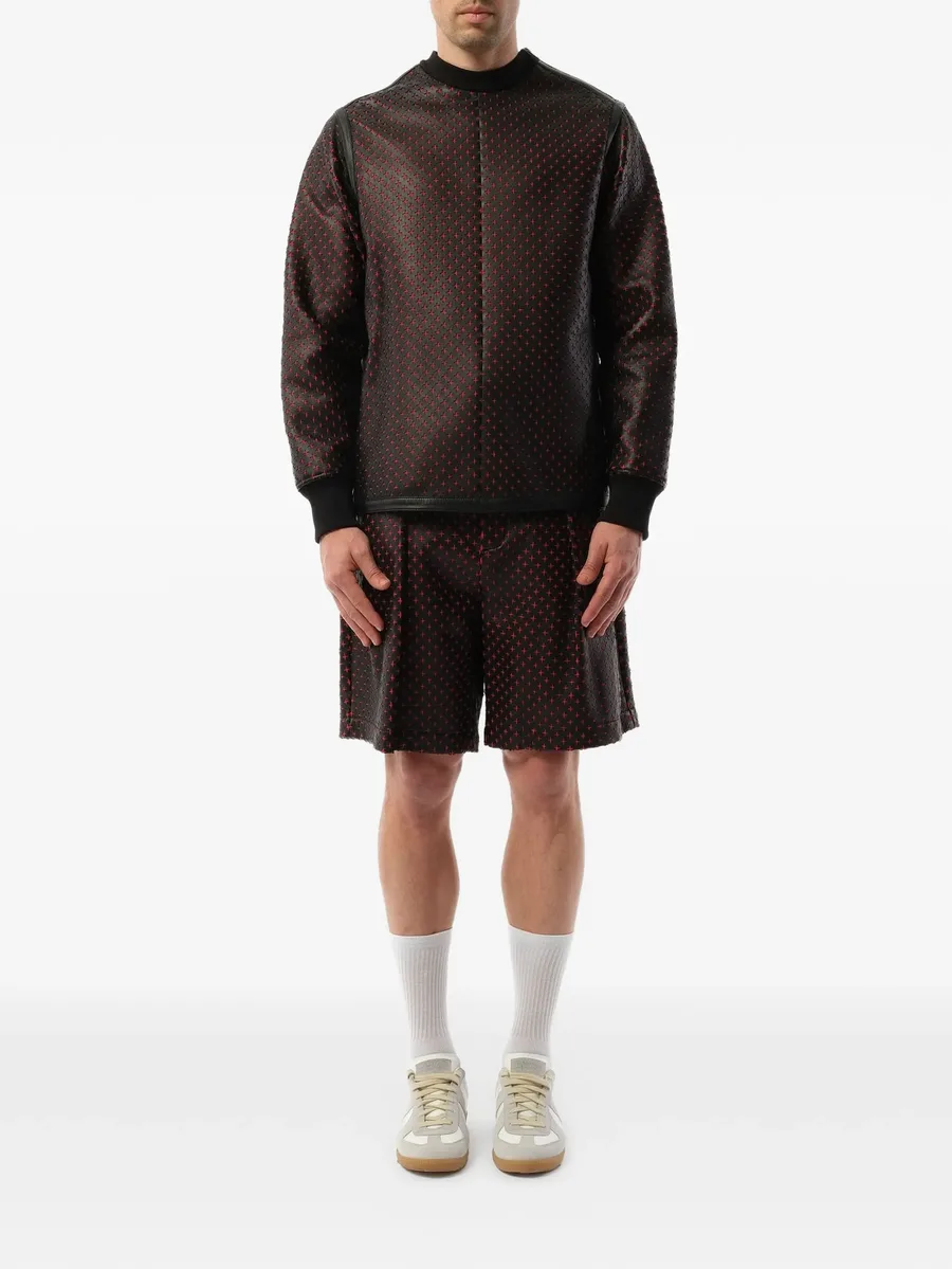 perforated leather sweater 3