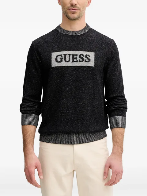 logo-embellishment sweater