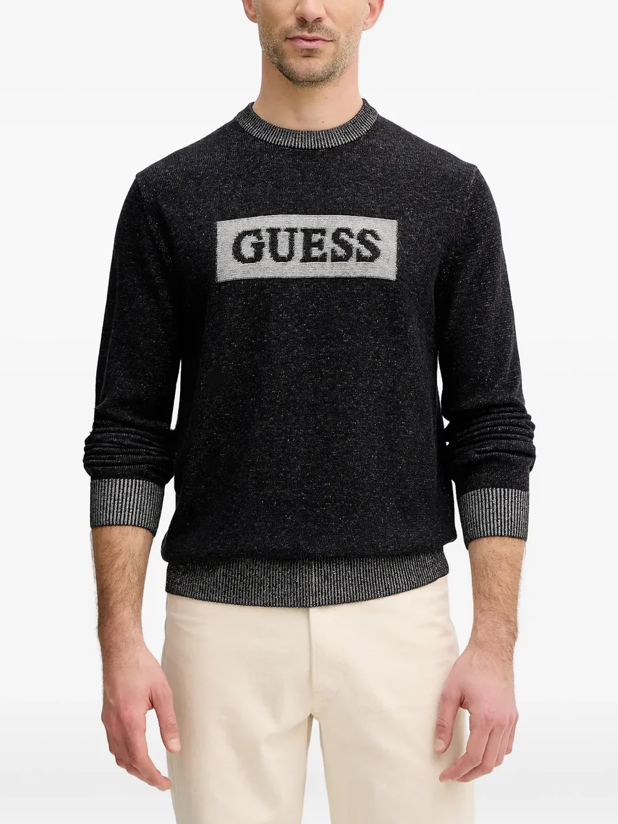 logo-embellishment sweater 1