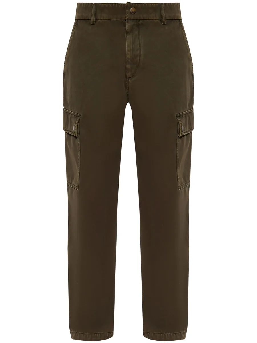 straight-leg cargo trousers 2
