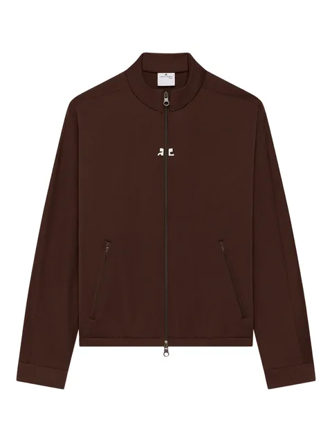 zip-up track jacket