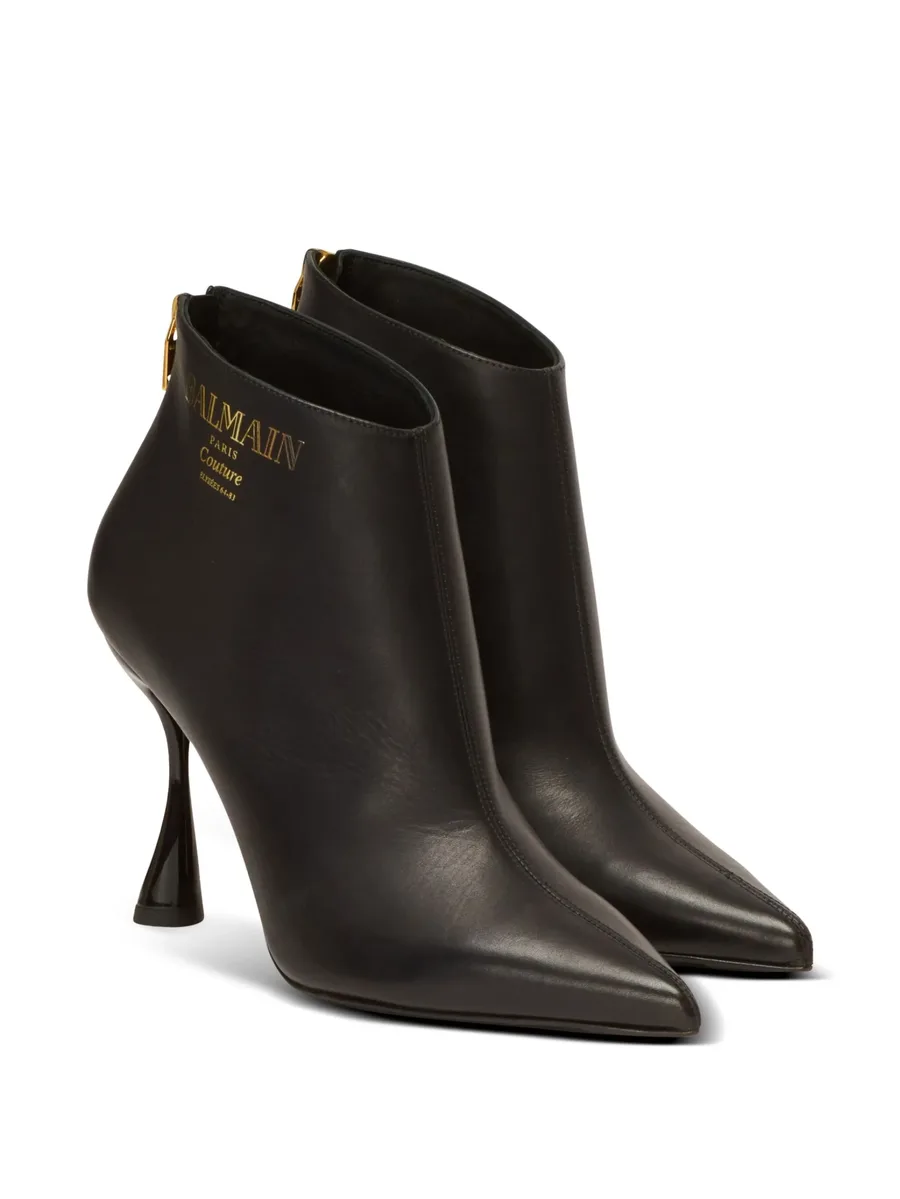 95mm Eden leather ankle boots 4