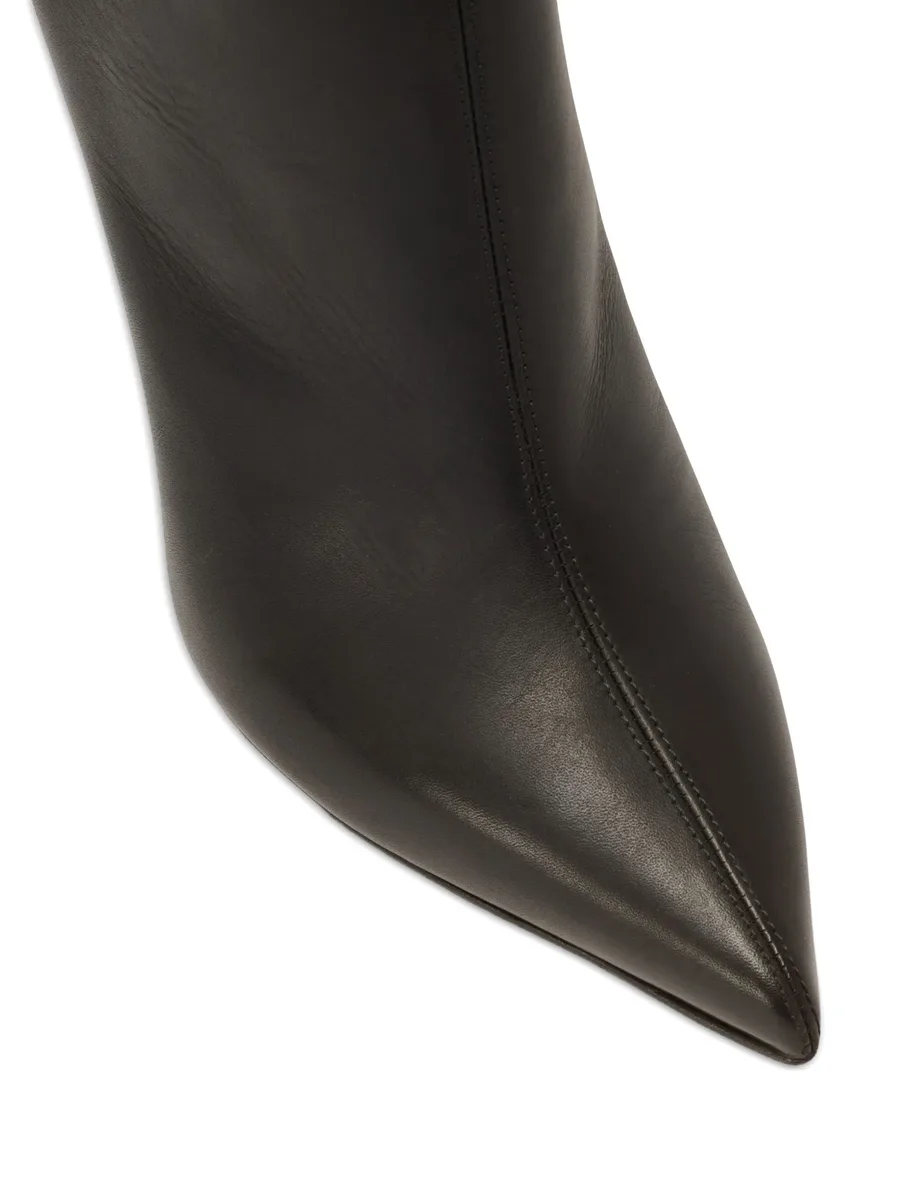 95mm Eden leather ankle boots 10