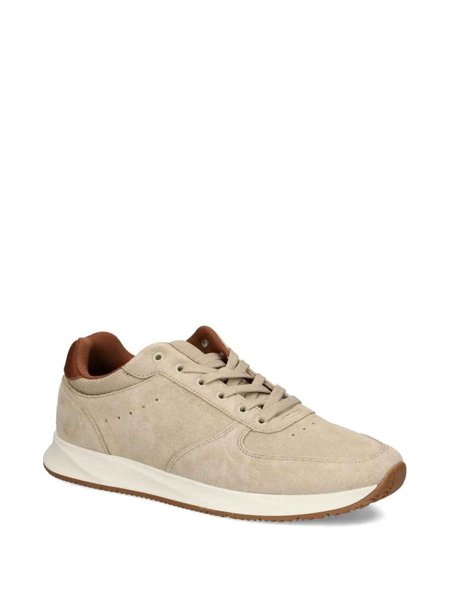 suede-leather sneakers 4