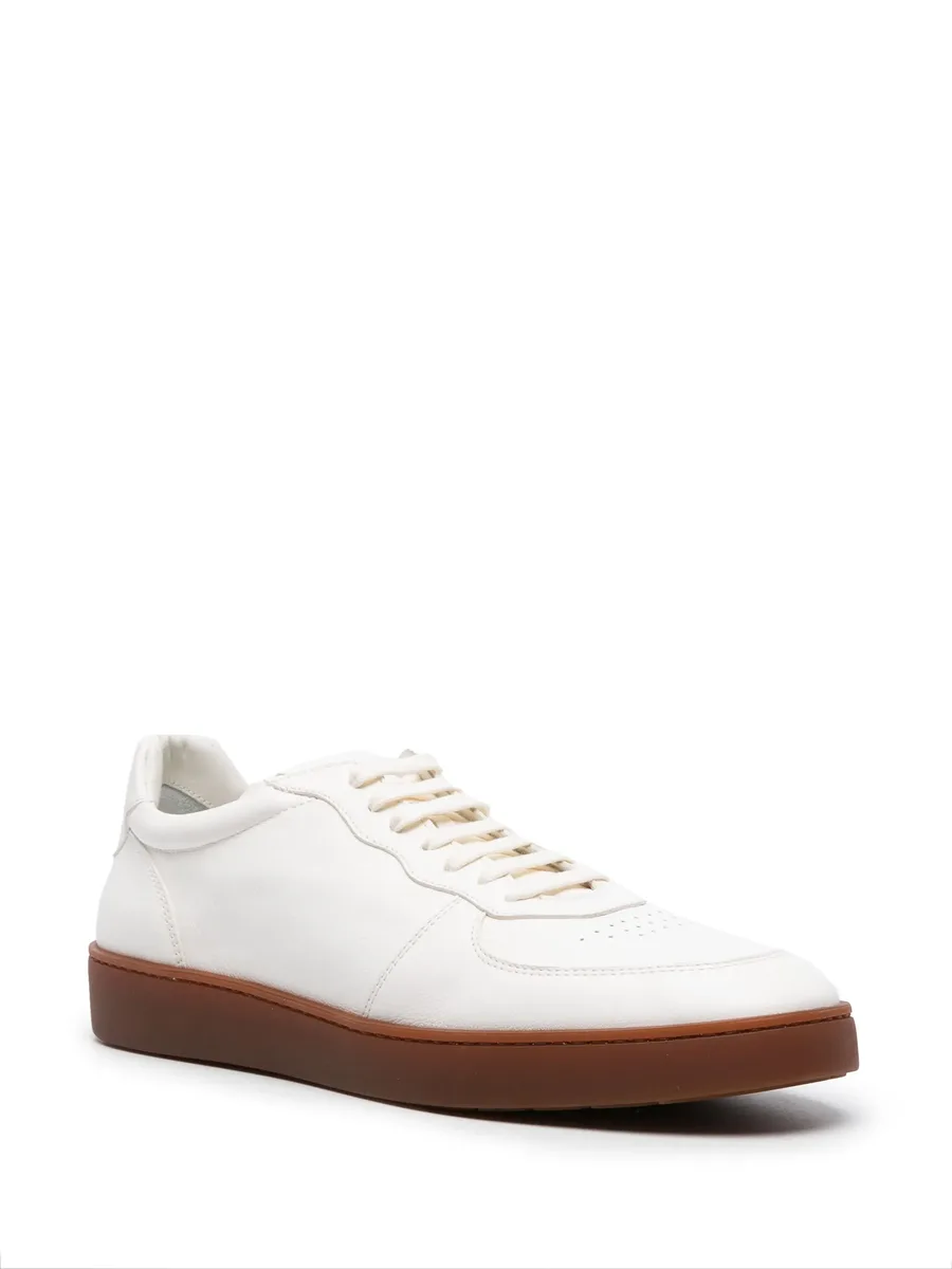Agostino leather sneakers 4