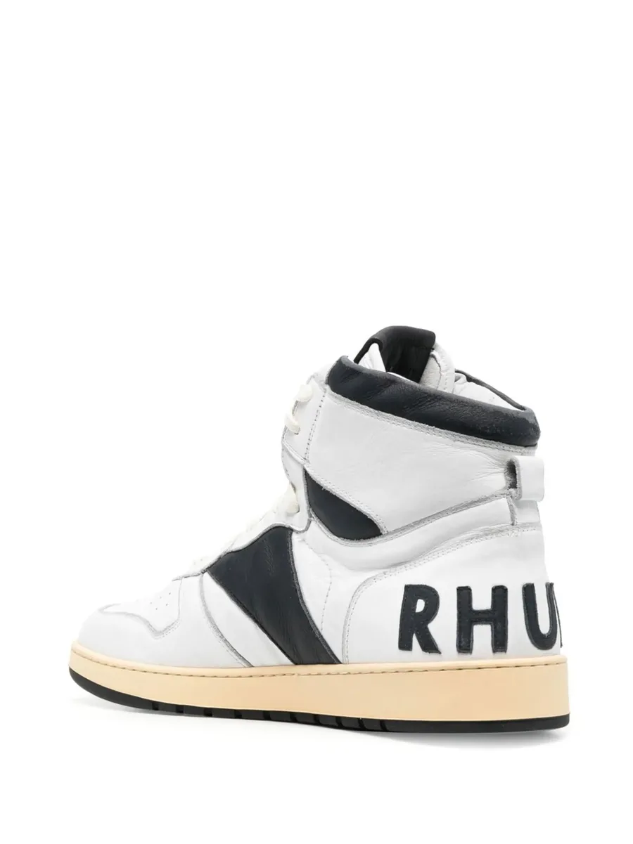 Rhecess Smooth high-top sneakers 6