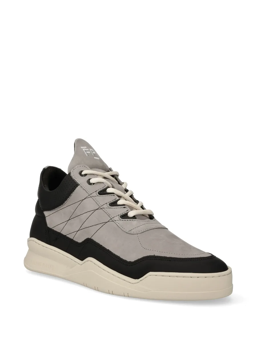 logo-embroidered sneakers 4