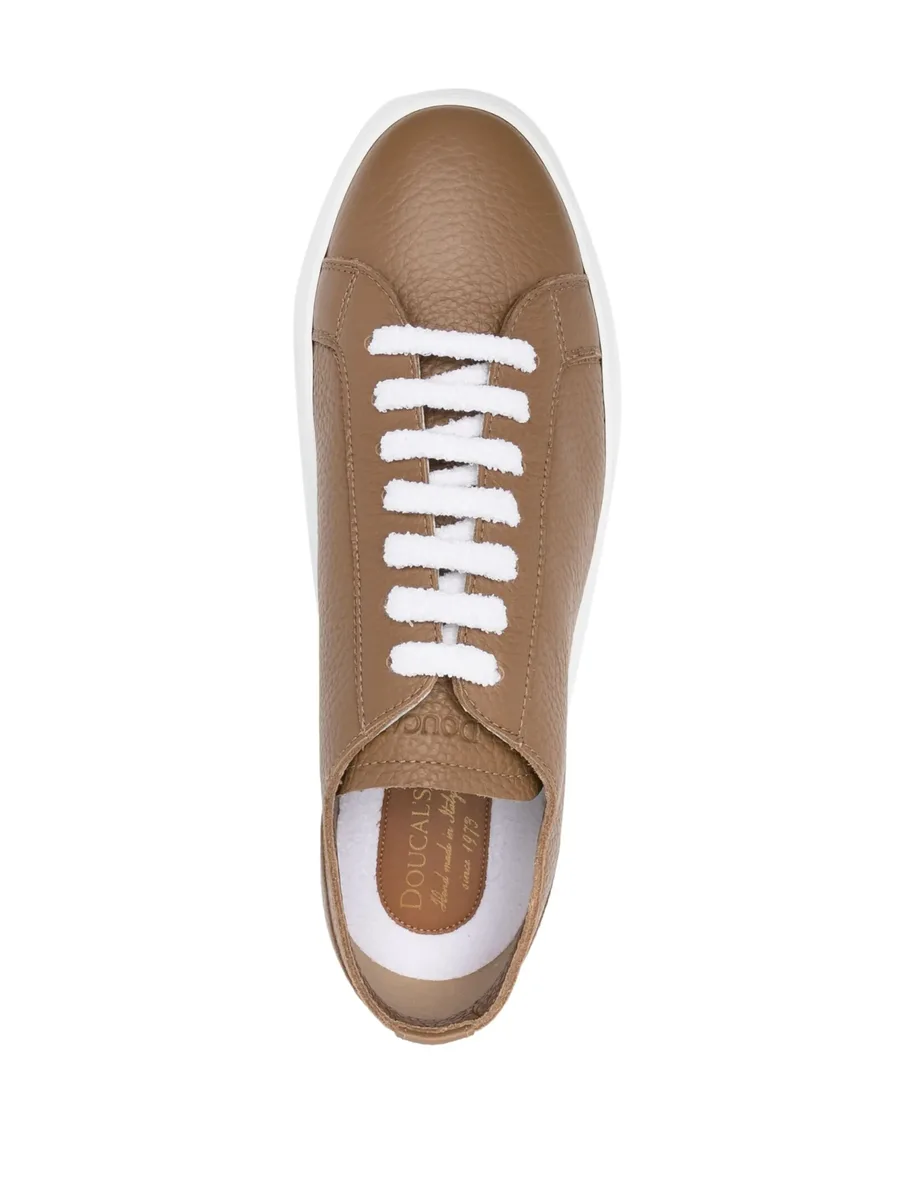 low-top leather sneakers 8