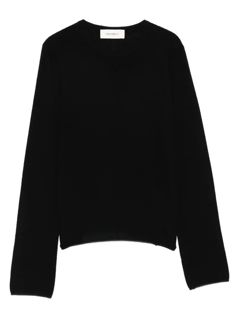 Georgie long-sleeve crew-neck top